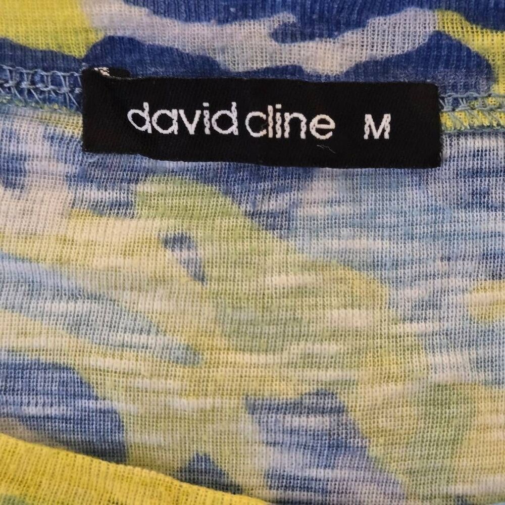 David Kline Womens Two Colorful Short Sleeve Lightweight Tee Shirts Size Medium - Picture 6 of 12